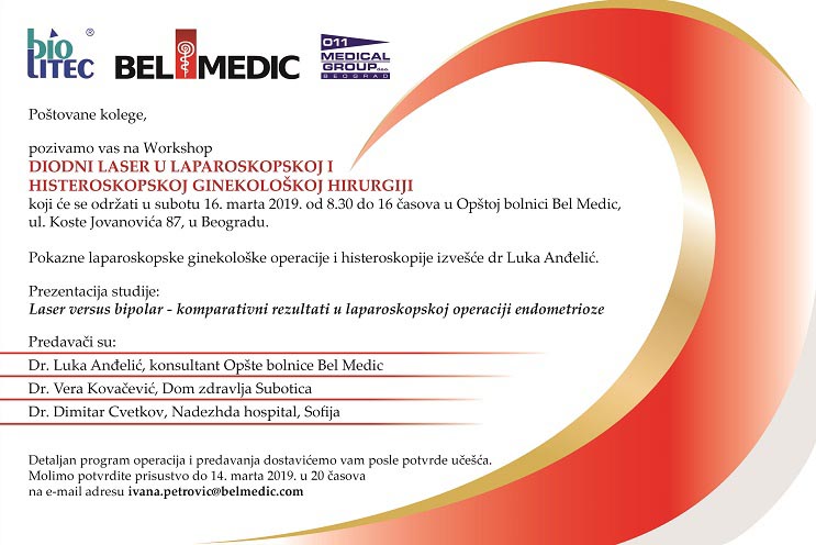 Poziv na Workshop u Bel Medic-u