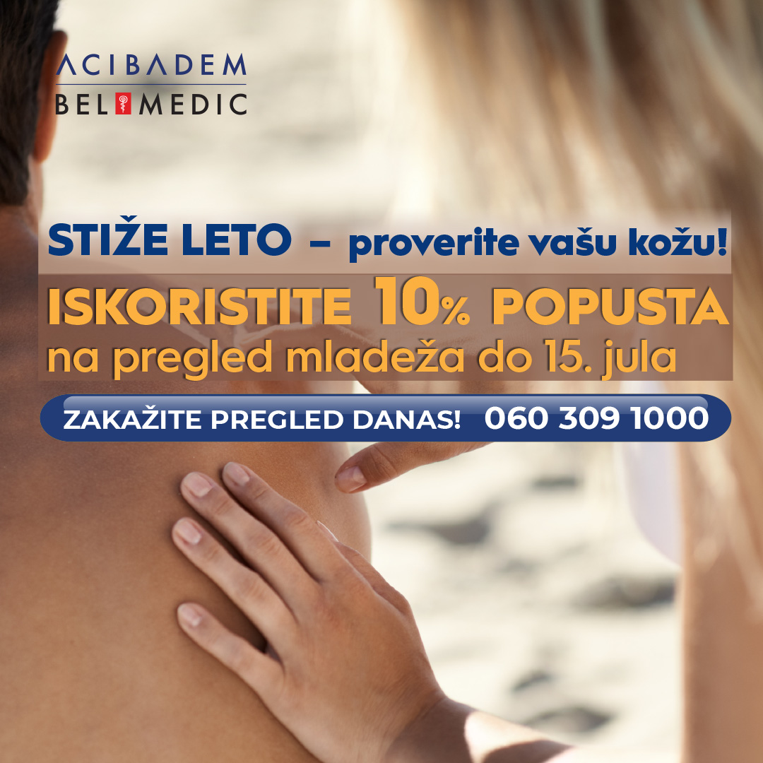 Iskoristite 10% popusta na pregled mladeža – do 15. jula!